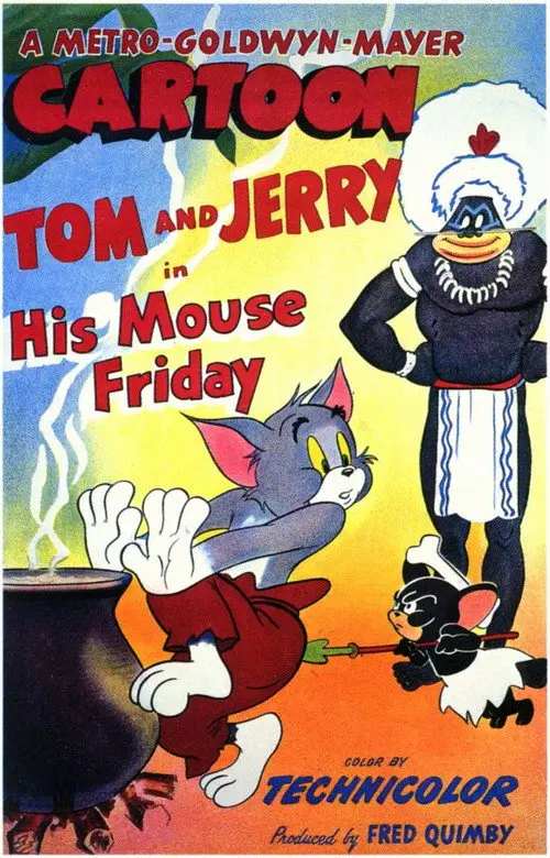 مشاهدة فيلم أنمي His Mouse Friday 1951 مترجم