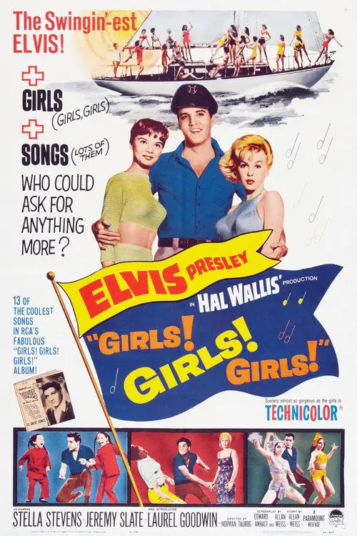 مشاهدة فيلم Girls! Girls! Girls! 1962 مترجم
