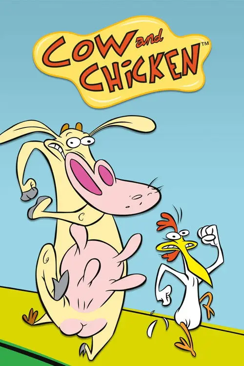 مسلسل أنمي Cow and Chicken 1997 مترجم كامل