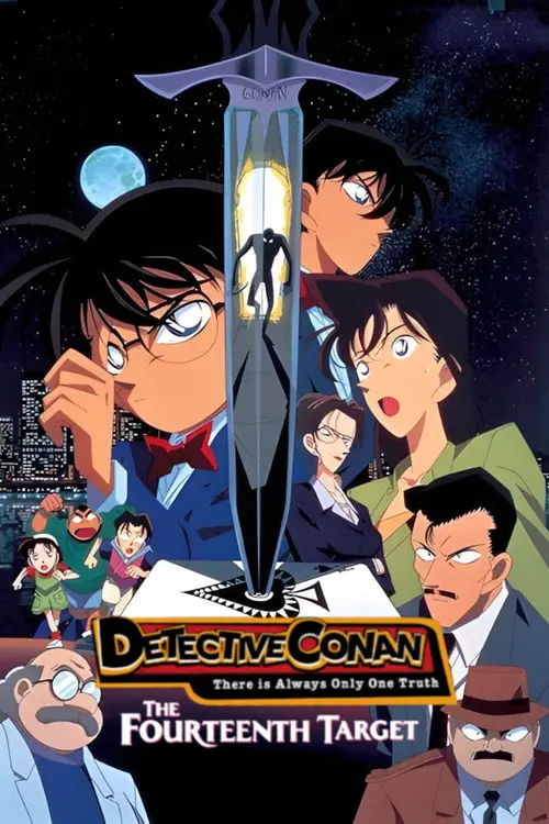 مشاهدة فيلم أنمي Case Closed: The Fourteenth Target 1998 مترجم