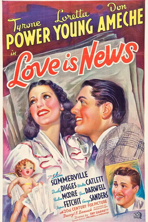 مشاهدة فيلم Love Is News 1937 مترجم