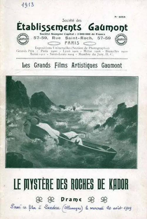 مشاهدة فيلم The Mystery of the Rocks of Kador 1912 مترجم