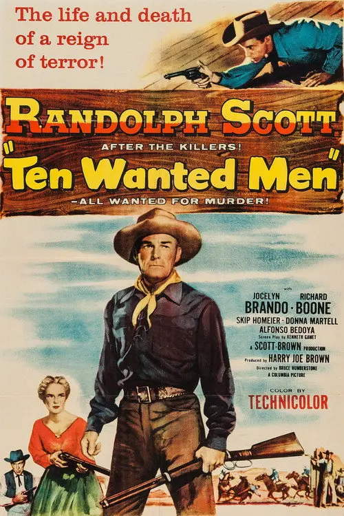 مشاهدة فيلم Ten Wanted Men 1955 مترجم