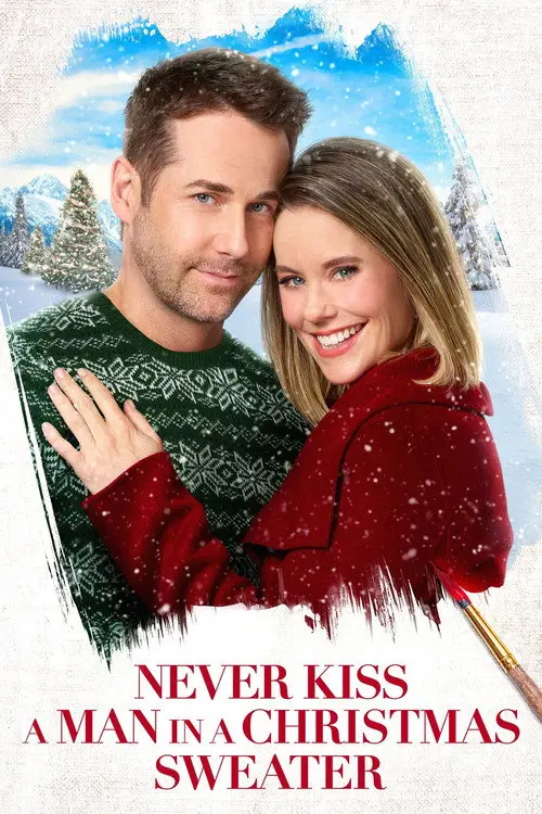 مشاهدة فيلم Never Kiss a Man in a Christmas Sweater 2020 مترجم