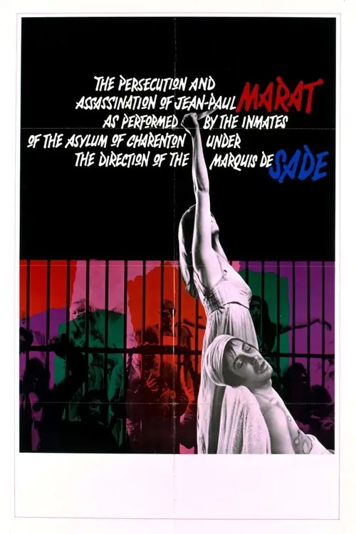 مشاهدة فيلم The Persecution and Assassination of Jean-Paul Marat as Performed by the Inmates of the Asylum of Charenton Under the Direction of the Marquis de Sade 1967 مترجم
