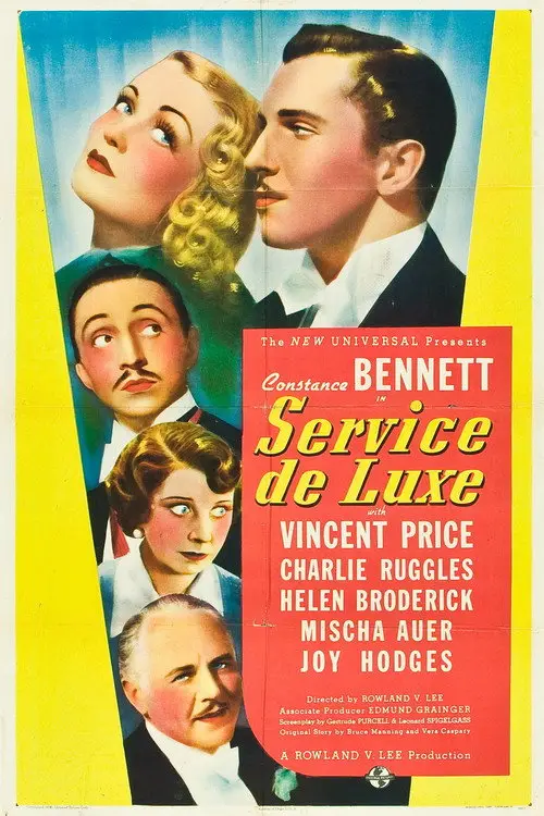 مشاهدة فيلم Service de Luxe 1938 مترجم