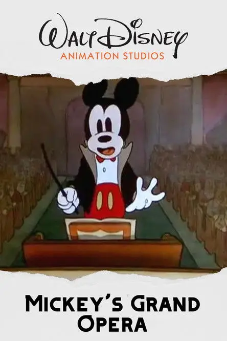 مشاهدة فيلم أنمي Mickey's Grand Opera 1936 مترجم