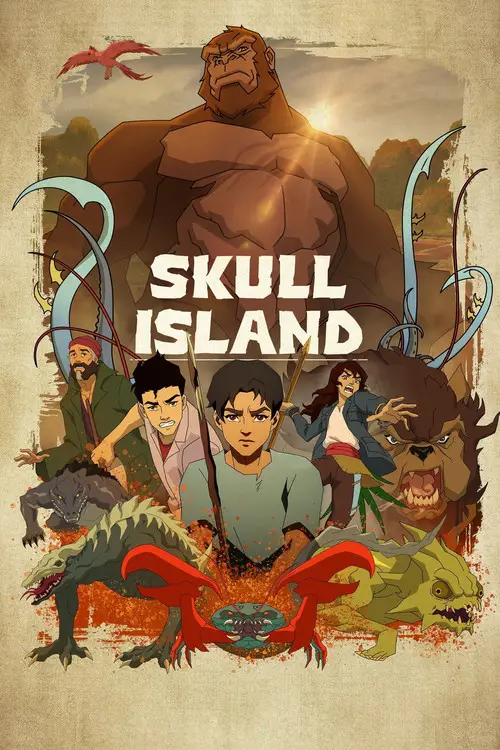 مسلسل أنمي Skull Island 2023 مترجم كامل