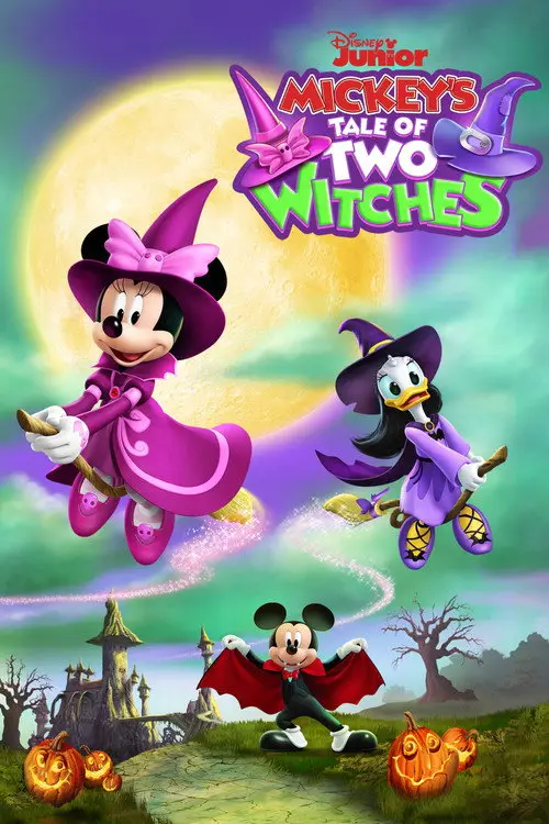 مشاهدة فيلم أنمي Mickey's Tale of Two Witches 2021 مترجم