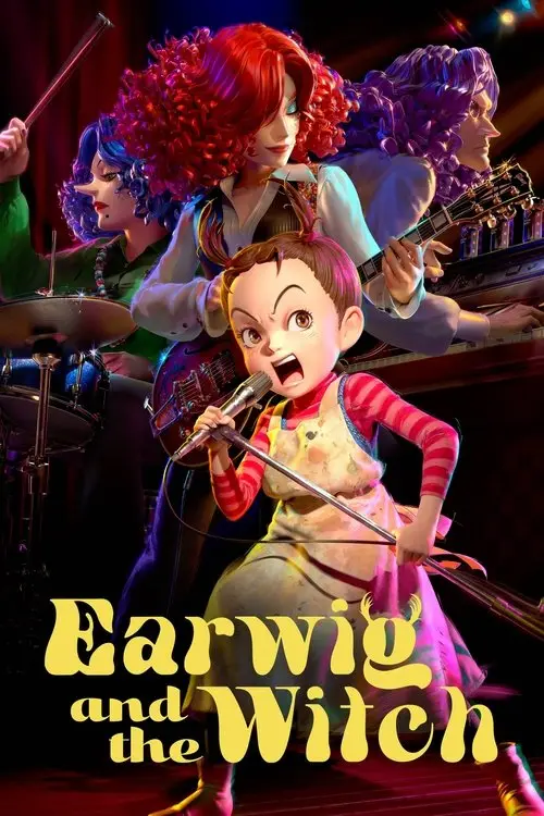مشاهدة فيلم أنمي Earwig and the Witch 2021 مترجم