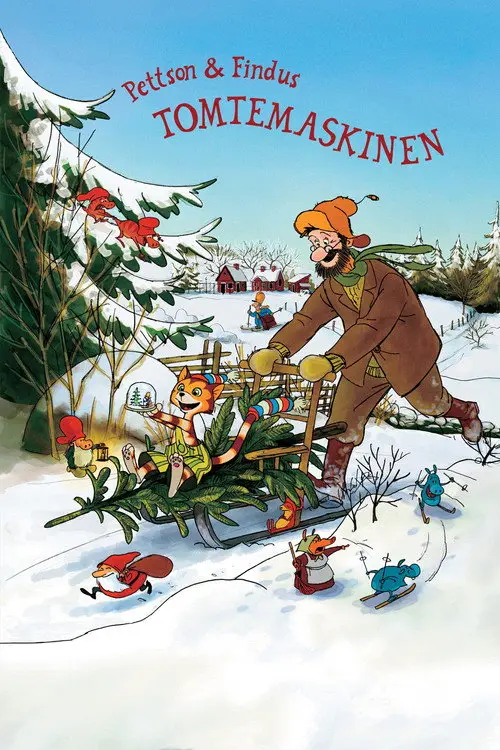 مشاهدة فيلم أنمي Pettson & Findus: The Santa Machine 2005 مترجم