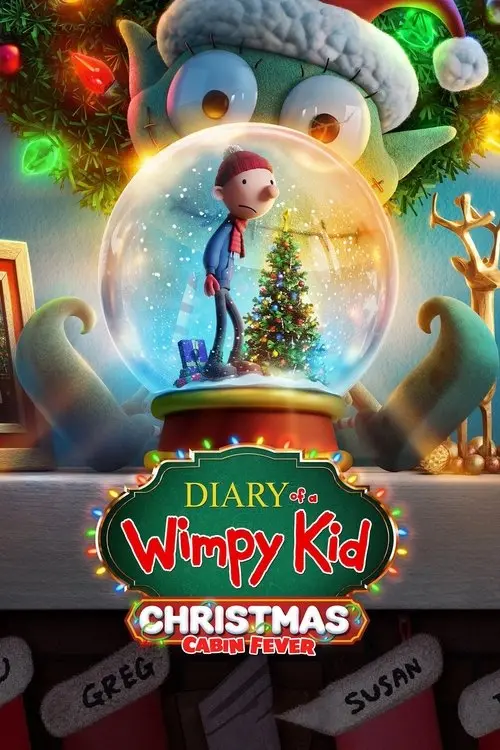 مشاهدة فيلم أنمي Diary of a Wimpy Kid Christmas: Cabin Fever 2023 مترجم