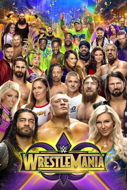 مشاهدة فيلم WWE WrestleMania 34 2018 مترجم