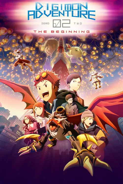 مشاهدة فيلم أنمي Digimon Adventure 02: The Beginning 2023 مترجم