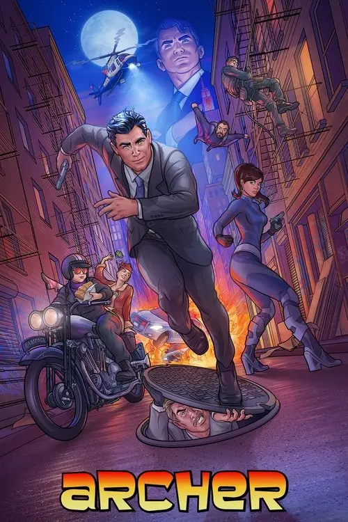 مسلسل أنمي Archer 2009 مترجم كامل