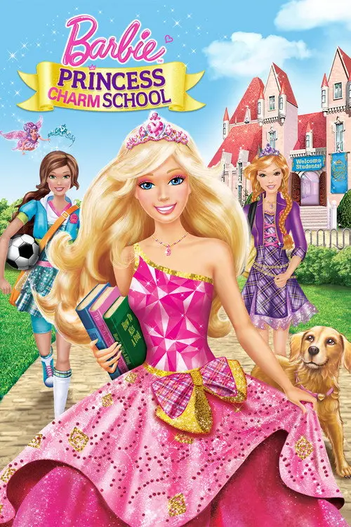 مشاهدة فيلم أنمي Barbie: Princess Charm School 2011 مترجم