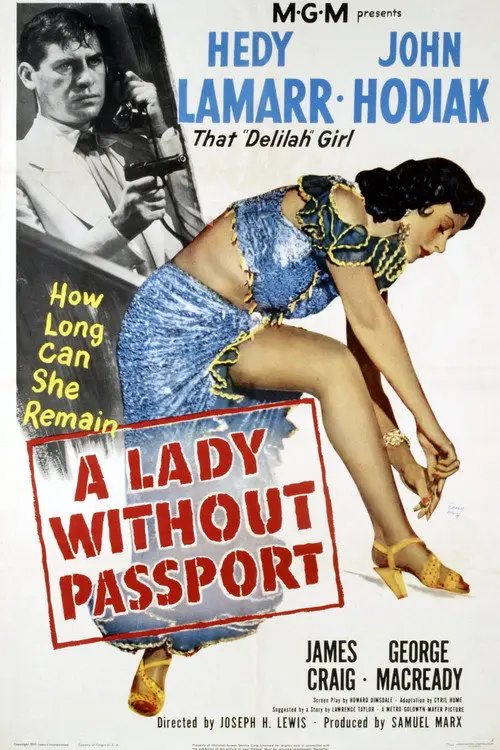 مشاهدة فيلم A Lady Without Passport 1950 مترجم