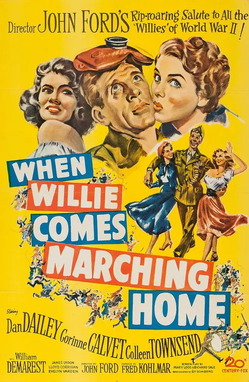 مشاهدة فيلم When Willie Comes Marching Home 1950 مترجم