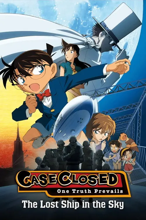 مشاهدة فيلم أنمي Detective Conan: The Lost Ship in the Sky 2010 مترجم