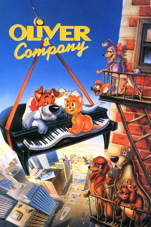 مشاهدة فيلم أنمي Oliver & Company 1988 مترجم