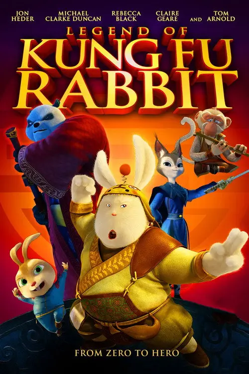 مشاهدة فيلم أنمي Legend of Kung Fu Rabbit 2011 مترجم