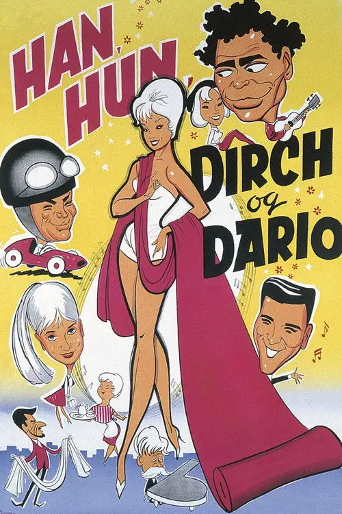 مشاهدة فيلم Han, hun, Dirch og Dario 1962 مترجم