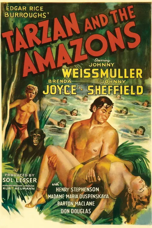مشاهدة فيلم Tarzan and the Amazons 1945 مترجم