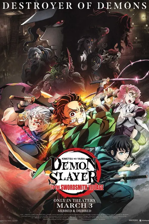 مشاهدة فيلم أنمي Demon Slayer: Kimetsu no Yaiba -To the Swordsmith Village- 2023 مترجم