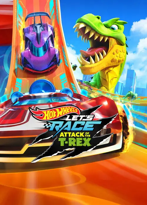مشاهدة فيلم أنمي Hot Wheels Let's Race: Attack of the T-Rex 2026 مترجم