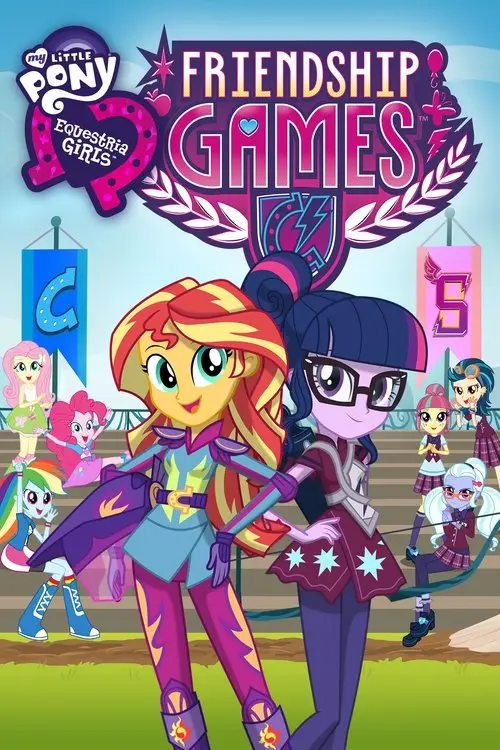 مشاهدة فيلم أنمي My Little Pony: Equestria Girls - Friendship Games 2015 مترجم