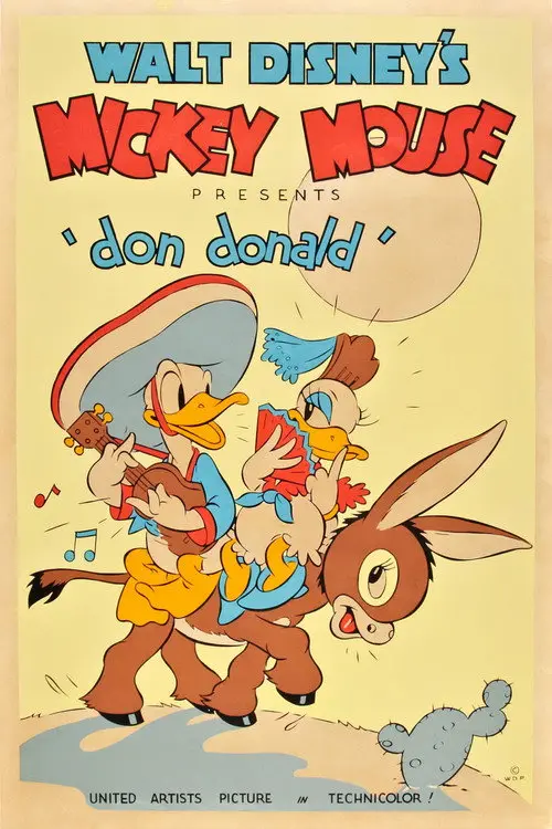 مشاهدة فيلم أنمي Don Donald 1937 مترجم