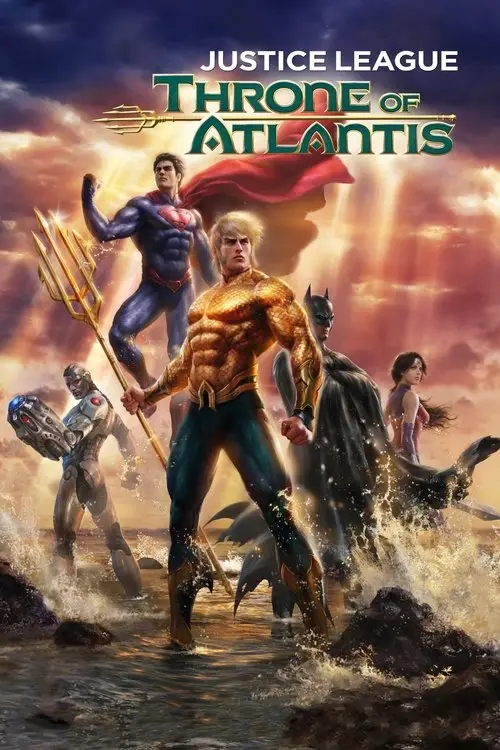 مشاهدة فيلم أنمي Justice League: Throne of Atlantis 2015 مترجم