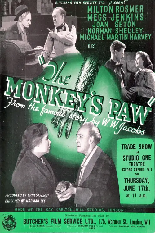 مشاهدة فيلم The Monkey's Paw 1948 مترجم