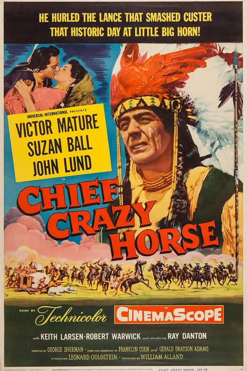 مشاهدة فيلم Chief Crazy Horse 1955 مترجم