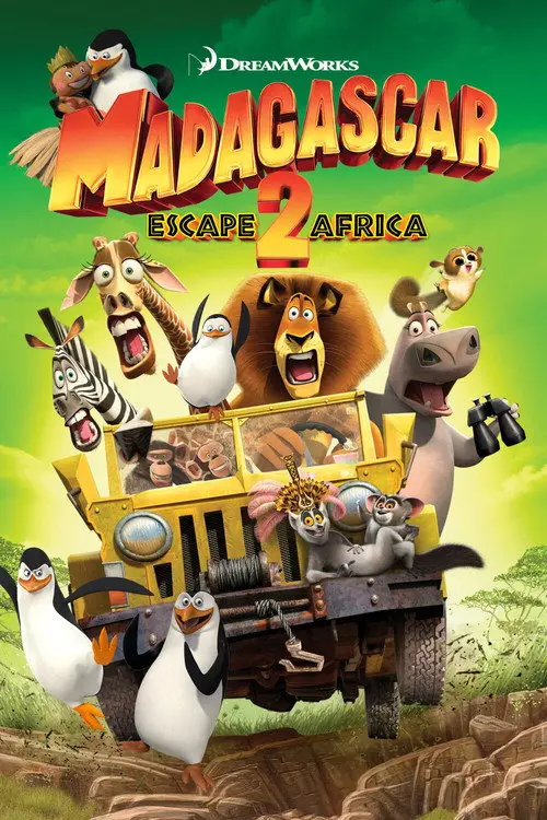 مشاهدة فيلم أنمي Madagascar: Escape 2 Africa 2008 مترجم