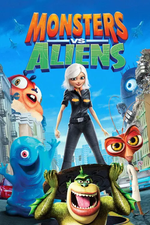 مشاهدة فيلم أنمي Monsters vs Aliens 2009 مترجم