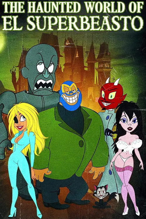 مشاهدة فيلم أنمي The Haunted World of El Superbeasto 2009 مترجم
