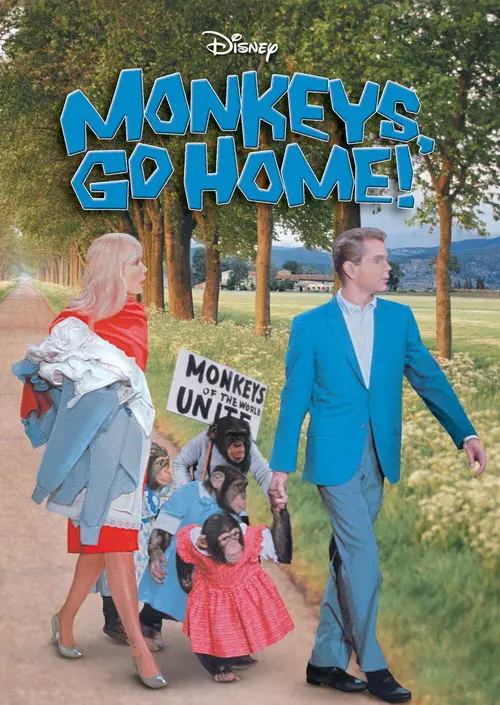 مشاهدة فيلم Monkeys, Go Home! 1967 مترجم