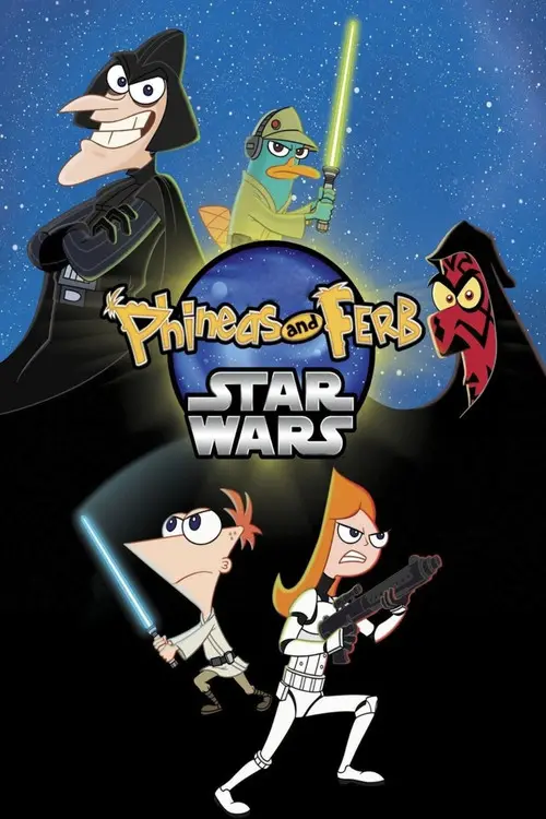 مشاهدة فيلم أنمي Phineas and Ferb: Star Wars 2014 مترجم