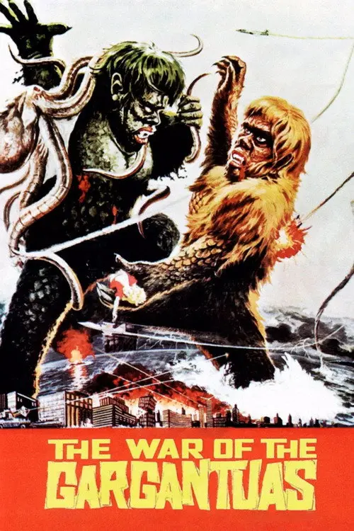 مشاهدة فيلم The War of the Gargantuas 1966 مترجم