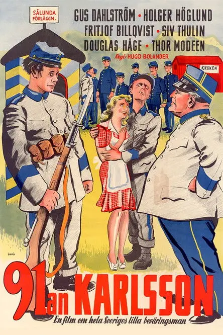 مشاهدة فيلم Private Number 91-Karlsson 1946 مترجم