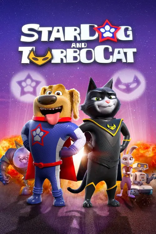 مشاهدة فيلم أنمي StarDog and TurboCat 2019 مترجم