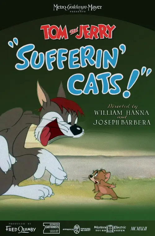 مشاهدة فيلم أنمي Sufferin' Cats! 1943 مترجم