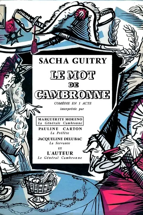 مشاهدة فيلم Le Mot de Cambronne 1937 مترجم