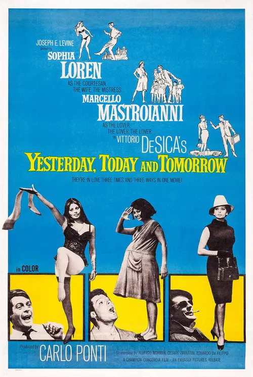 مشاهدة فيلم Yesterday, Today and Tomorrow 1963 مترجم