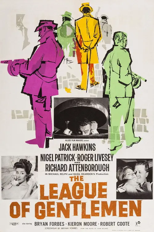 مشاهدة فيلم The League of Gentlemen 1960 مترجم