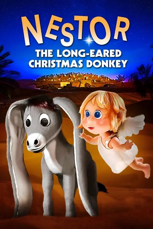 مشاهدة فيلم أنمي Nestor, the Long-Eared Christmas Donkey 1977 مترجم