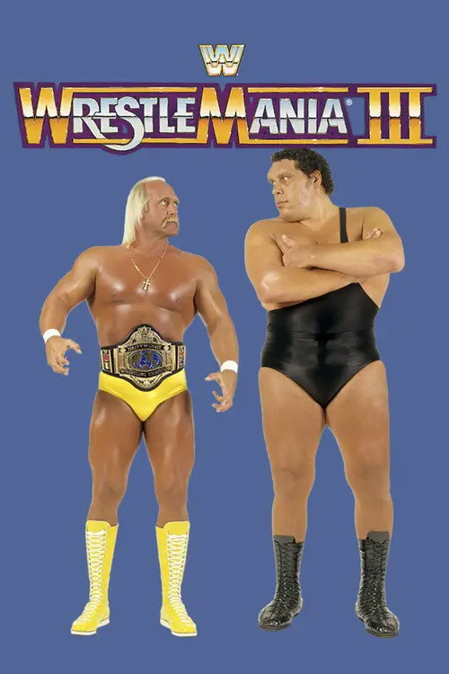 مشاهدة فيلم WWE WrestleMania III 1987 مترجم