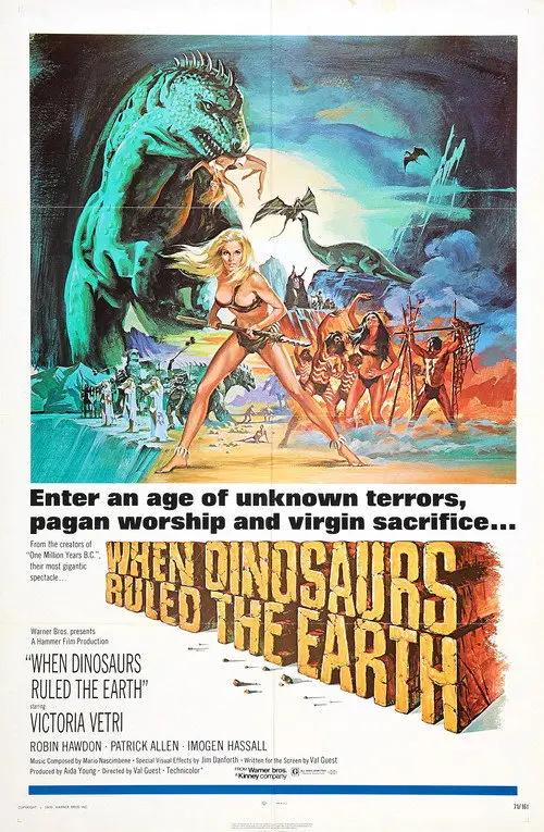 مشاهدة فيلم When Dinosaurs Ruled the Earth 1970 مترجم