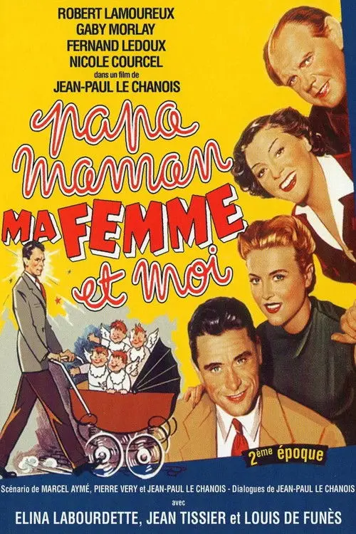 مشاهدة فيلم Papa, Mama, My Wife and Me 1955 مترجم
